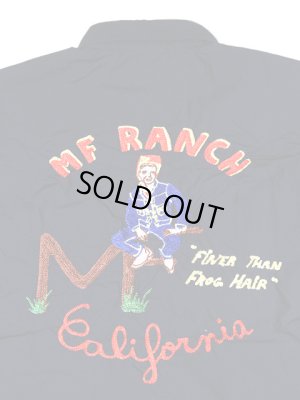 画像9: 【 SUGAR CANE×Mister Freedom（シュガーケン×ミスターフリーダム） 】　刺繍カスタムブロードクロスウエスタンシャツ　[ "DUDE RANCHER" SHIRT ] [ SURPLUS]