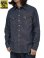 画像1: 【 SUGAR CANE（シュガーケン） 】 BLUE DENIM L/S WESTERN SHIRTS [ INDIGO ] (1)