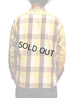 画像2: 【 SUGAR CANE（シュガーケン） 】　クレイジーパターンツイルチェックワークシャツ【 L/S TWILL CHECK WORK SHIRT CRAZY PATTERN 】
