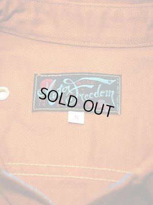 画像11: 【 SUGAR CANE×Mister Freedom（シュガーケン×ミスターフリーダム） 】　ブラッシュドサテンシャツジャケット　[ Brushed Satin TRAILBLAZER ] [ SURPLUS ]