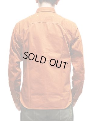 画像2: 【 SUGAR CANE×Mister Freedom（シュガーケン×ミスターフリーダム） 】　ブラッシュドサテンシャツジャケット　[ Brushed Satin TRAILBLAZER ] [ SURPLUS ]