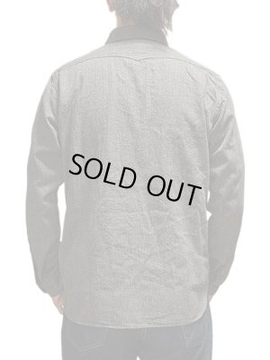 画像2: 【 SUGAR CANE（シュガーケン） 】　6.5oz. ビーチクロスワークシャツ　[ 6.5oz. INDIGO BEACH CLOTH WORK SHIRT ] [ FICTION ROMANCE ]