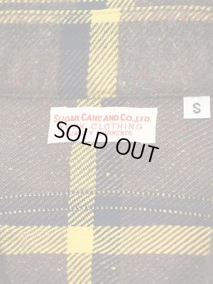 画像9: 【 SUGAR CANE（シュガーケン） 】　9oz. トロイチェックワークシャツ　[ 9oz. "TROY" CHECK with MARBLE BUTTON ] [ FICTION ROMANCE ]