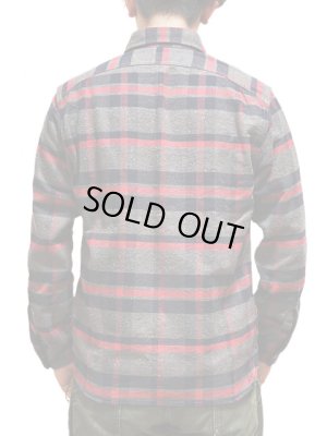 画像2: 【 SUGAR CANE（シュガーケン） 】　9oz. トロイチェックワークシャツ　[ 9oz. "TROY" CHECK with MARBLE BUTTON ] [ FICTION ROMANCE ]