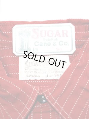 画像10: 【 SUGAR CANE（シュガーケン） 】　【 8.5oz. 】 RED WABASH STRIPE WORK SHIRTS [ FICTION ROMANCE ]