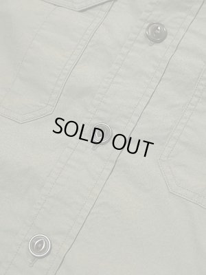 画像7: 【 SUGAR CANE×Mister Freedom（シュガーケン×ミスターフリーダム） 】　Khaki Cotton Broad Snipes Shirt　[ FROGSVILLE ] [ MFSC ]