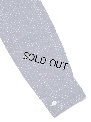 画像6: 【 SUGAR CANE（シュガーケン） 】 【 4.5oz. 】TRUMP DOT STRIPE WORK SHIRT [ FICTION ROMANCE ]