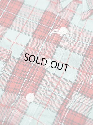 画像5: 【 SUGAR CANE×Mister Freedom（シュガーケン×ミスターフリーダム） 】　8oz.レッドチェックプルオーバーシャツ　[ "SECOYA" SHIRT ] [ SURPLUS]
