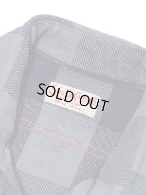 画像9: 【 SUGAR CANE（シュガーケン） 】　ツイルチェックワークシャツ [ L/S TWILL CHECK WORK SHIRT ] [ GRAY ]