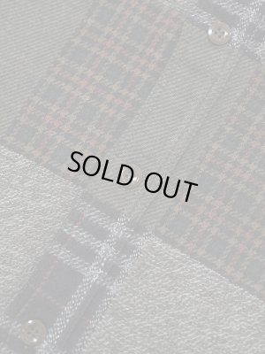 画像8: 【 SUGAR CANE（シュガーケン） 】 パッチワークチェックシャツ [ PATCH WORK CHECK WORK SHIRT ] [ BROWN ] 