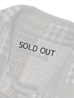 画像9: 【 SUGAR CANE（シュガーケン） 】 パッチワークチェックシャツ [ PATCH WORK CHECK WORK SHIRT ] [ BROWN ] 