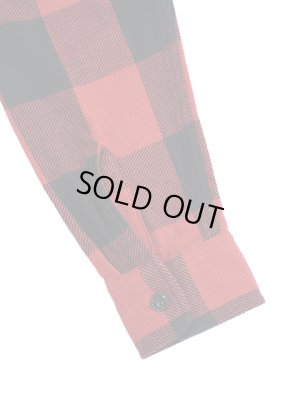 画像6: 【 SUGAR CANE（シュガーケン） 】　ツイルチェックワークシャツ [ L/S TWILL CHECK WORK SHIRT ] [ RED ]
