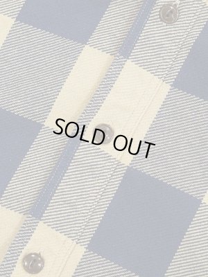 画像7: 【 SUGAR CANE（シュガーケン） 】　ツイルチェックワークシャツ [ L/S TWILL CHECK WORK SHIRT ] [ BEIGE ]