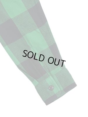 画像6: 【 SUGAR CANE（シュガーケン） 】　ツイルチェックワークシャツ [ L/S TWILL CHECK WORK SHIRT ] [ GREEN ]