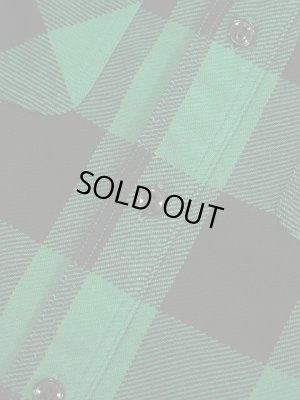画像7: 【 SUGAR CANE（シュガーケン） 】　ツイルチェックワークシャツ [ L/S TWILL CHECK WORK SHIRT ] [ GREEN ]