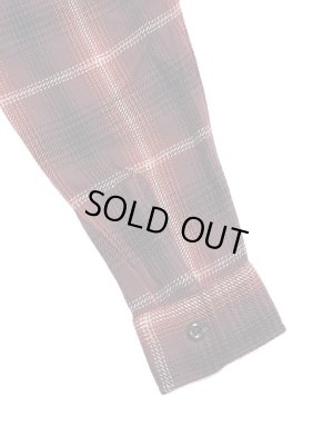 画像6: 【 SUGAR CANE（シュガーケン） 】　ツイルチェックワークシャツ [ L/S TWILL CHECK WORK SHIRT ] [ RED ]