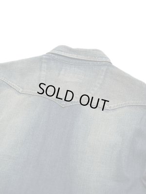 画像10: 【 SUGAR CANE（シュガーケン） 】 BLUE DENIM L/S WESTERN SHIRTS [ AGED MODEL ] [ H.NAVY ]