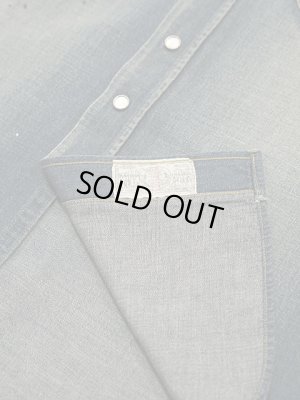 画像7: 【 SUGAR CANE（シュガーケン） 】 BLUE DENIM L/S WESTERN SHIRTS [ AGED MODEL ] [ H.NAVY ]