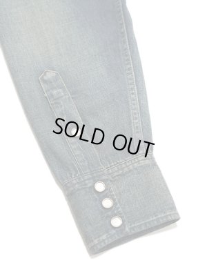 画像8: 【 SUGAR CANE（シュガーケン） 】 BLUE DENIM L/S WESTERN SHIRTS [ AGED MODEL ] [ H.NAVY ]