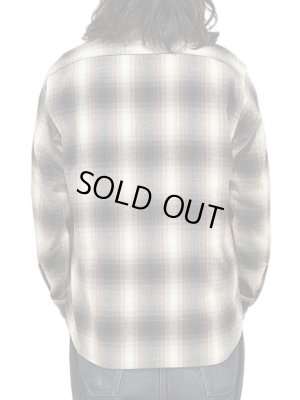 画像2: 【 SUGAR CANE（シュガーケン） 】　ツイルチェックワークシャツ [ L/S TWILL CHECK WORK SHIRT ] [ BROWN ]