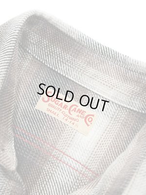 画像8: 【 SUGAR CANE（シュガーケン） 】　ツイルチェックワークシャツ [ L/S TWILL CHECK WORK SHIRT ] [ BROWN ]