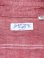 画像9: 【 SUGAR CANE Light（シュガーケンライト） 】　七分袖コットンリネンシャンブレーワークシャツ　[3/4 SLEEVE WORK SHIRT]　[ RED ]