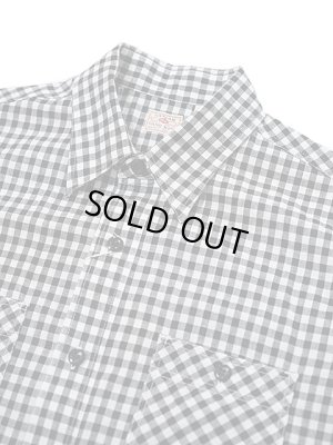 画像3: 【 SUGAR CANE（シュガーケン） 】 ギンガムチェックワークシャツ [ GINGHAM CHECK WORK SHIRTS ] 【 メール便可 】