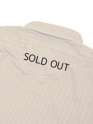 画像8: 【 SUGAR CANE（シュガーケン） 】 【 8.5oz. 】 BROWN WABASH STRIPE S/S WORK SHIRTS [ FICTION ROMANCE ] 