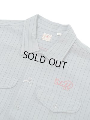 画像3: 【 SUGAR CANE（シュガーケン） 】 半袖コークストライプワークシャツ [ COKE STRIPE WORK SHIRTS ]