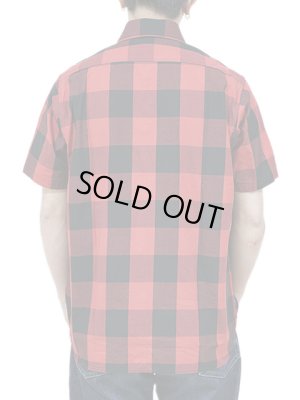 画像2: 【 SUGAR CANE（シュガーケン） 】 半袖ブロックチェックワークシャツ [ BLOCK CHECK WORK SHIRTS ] 【 メール便可 】