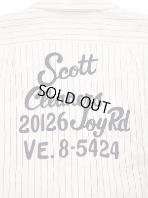 画像7: 【 SUGAR CANE（シュガーケン） 】 半袖コークストライプワークシャツ [ COKE STRIPE WORK SHIRTS ] [ OFF WHITE ]