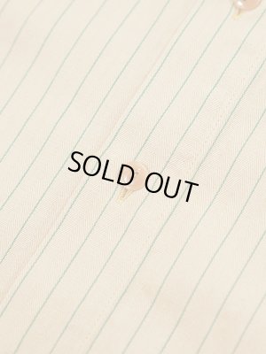 画像8: 【 SUGAR CANE（シュガーケン） 】 半袖コークストライプワークシャツ [ COKE STRIPE WORK SHIRTS ] [ BEIGE ]