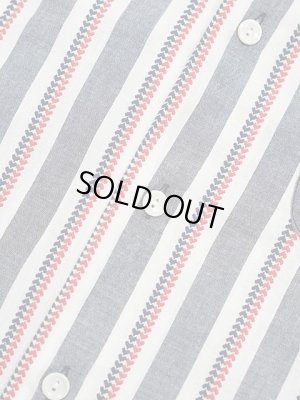 画像6: 【 SUGAR CANE（シュガーケン） 】 ハートストライプオープンカラーシャツ [ Heart Stripe Open Shirt ] [ NAVY ]