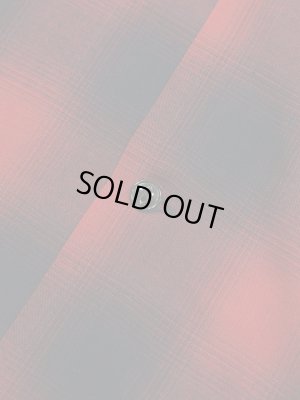 画像6: 【 SUGAR CANE（シュガーケン） 】 レーヨンオンブレーチェックシャツ [ RAYON OMBRE CHECK OPEN SHIRTS ] [ RED ] 【 メール便可 】