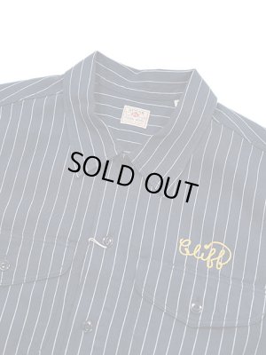 画像3: 【 SUGAR CANE（シュガーケン） 】 半袖コークストライプワークシャツ [ COKE STRIPE WORK SHIRTS ] [ NAVY ]