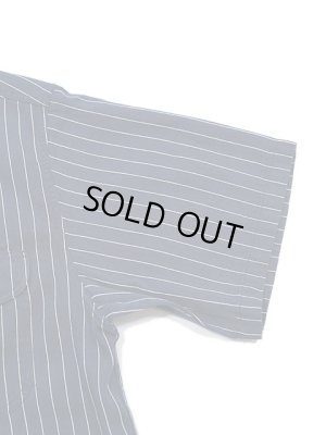 画像5: 【 SUGAR CANE（シュガーケン） 】 半袖コークストライプワークシャツ [ COKE STRIPE WORK SHIRTS ] [ NAVY ]