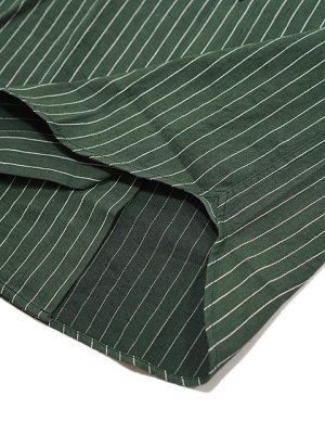 画像6: 【 SUGAR CANE（シュガーケン） 】 半袖コークストライプワークシャツ [ COKE STRIPE WORK SHIRTS ] [ GREEN ]