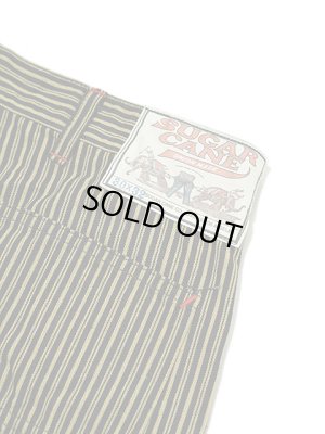 画像10: 【 SUGAR CANE（シュガーケン） 】 【 11oz. 】  BROWN LIBERTY STRIPE WORK PANTS ] [ FICTION ROMANCE ]