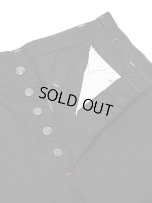 画像6: 【 SUGAR CANE（シュガーケン） 】 【 11oz. 】  BLACK DENIM WORK PANTS ] [ FICTION ROMANCE ]