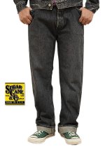 【 SUGAR CANE（シュガーケン） 】 14.25oz. BLACK DENIM 1947 HARD WASH MODEL ( REGULAR STRAIGHT )  [ 1947 MODEL ]