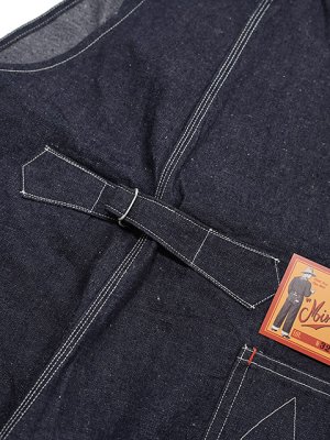 画像8: 【 SUGAR CANE × Mister Freedom（シュガーケン × ミスターフリーダム） 】 11oz BLUE DENIM ”PLACER” Overalls [ One Wash ] [ MFSC ]