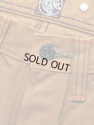 画像7: 【 SUGAR CANE（シュガーケン） 】  【 13oz. 】 コットンダックワークショーツ　[ 13oz. BROWN DUCK ONE PIECE FLY ]