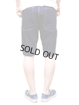 画像2: 【 SUGAR CANE（シュガーケン） 】  【 9oz. 】 インディゴクロスダブルニーショーツ　[ 9oz. INDIGO CLOTH DOUBLE KNEE SHORTS ]