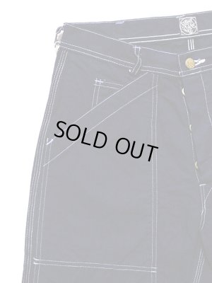 画像3: 【 SUGAR CANE（シュガーケン） 】  【 9oz. 】 インディゴクロスダブルニーショーツ　[ 9oz. INDIGO CLOTH DOUBLE KNEE SHORTS ]
