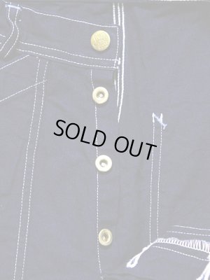 画像6: 【 SUGAR CANE（シュガーケン） 】  【 9oz. 】 インディゴクロスダブルニーショーツ　[ 9oz. INDIGO CLOTH DOUBLE KNEE SHORTS ]