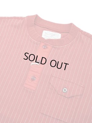 画像3: 【 SUGAR CANE（シュガーケン） 】　ウォバッシュヘンリーネック長袖Ｔシャツ　[ WABASH HENLEY NECK T-SHIRT ] [ FICTION ROMANCE ]