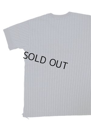 画像2: 【 SUGAR CANE（シュガーケン） 】　ウォバッシュヘンリーネック半袖Ｔシャツ　[ WABASH HENLEY NECK T-SHIRT ] [ FICTION ROMANCE ]