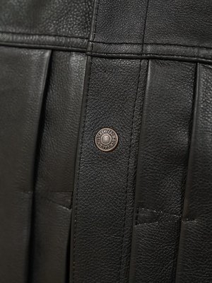 画像10: 【 SUGAR CANE×Mister Freedom 】 COWHIDE LEATHER Ranch Blouse [ Made in U.S.A. ] [ Sportsman ]