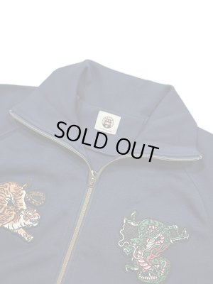 画像4: 【 SAMURAI JEANS 】 サムライ倶楽部ジャージ　[ TIGER & DRAGON ] [ NAVY ]