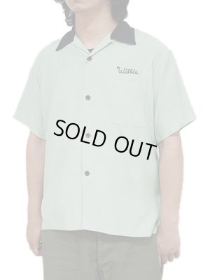 画像2: 【 STYLE EYES（スタイルアイズ） 】　レーヨンボーリングシャツ [ RAYON BOWLING SHIRT ] [ ALONZO'S COFFEE SHOP INC. ] [ M.GREEN ] 【 メール便可 】